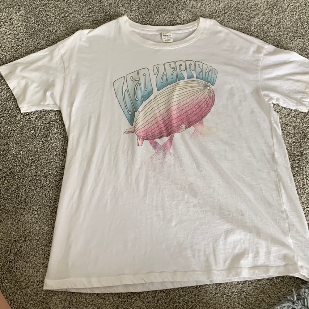 oversized band tee